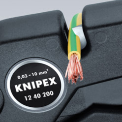 Автоматические клещи для удаления изоляции самонастраивающийся KNIPEX 12 40 200